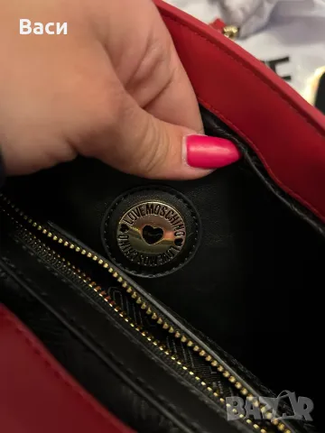 Дамска чанта Moschino, снимка 3 - Чанти - 49703886