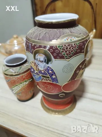 Вази , чайник захарница, снимка 15 - Антикварни и старинни предмети - 48477143