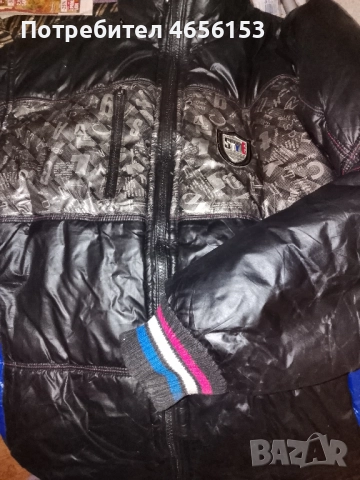 МЪЖКО ЗИМНО ЯКЕ С ПОДПЛАТА - Размер М , снимка 2 - Якета - 52908980