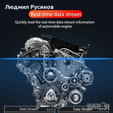 Уред за Автодиагностика OBD2 V519 2025, снимка 3 - Аксесоари и консумативи - 52294477