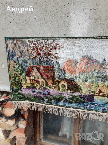 Старинен ковьор,покривка за стена #237, снимка 3 - Антикварни и старинни предмети - 44616238