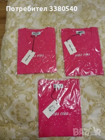 Тениски с дълъг ръкав MIU MIU