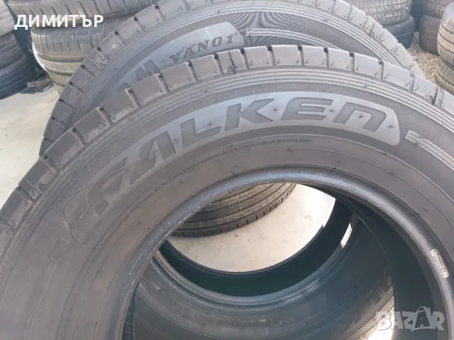 2бр.летни гуми FALKEN 225/75/16C 121R DOT 0222, снимка 4 - Гуми и джанти - 48956093