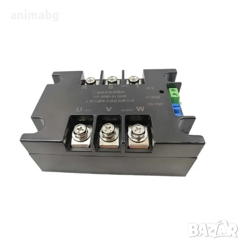 ANIMABG Модул за плавен старт и стоп на трифазен двигател, TSR-150WA-R2 15KW, снимка 4 - Друга електроника - 53465165