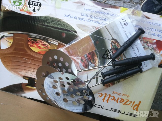 Фурна за пица 3 в 1 Скара Пещ за Мини пици Пицарка Emerio, снимка 8 - Печки, фурни - 42727863