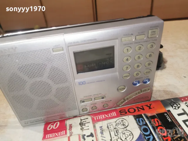 SONY ICF-SW7600GR FM STEREO RECEIVER-ВНОС SWISS 2209260925, снимка 14 - Ресийвъри, усилватели, смесителни пултове - 56171379