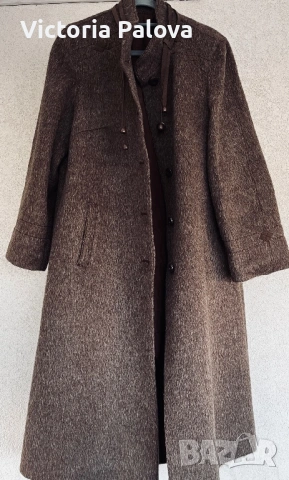 Палто от естествен косъм от лама  LLAMA LUXUSQUALITÄT, снимка 2 - Палта, манта - 53037669