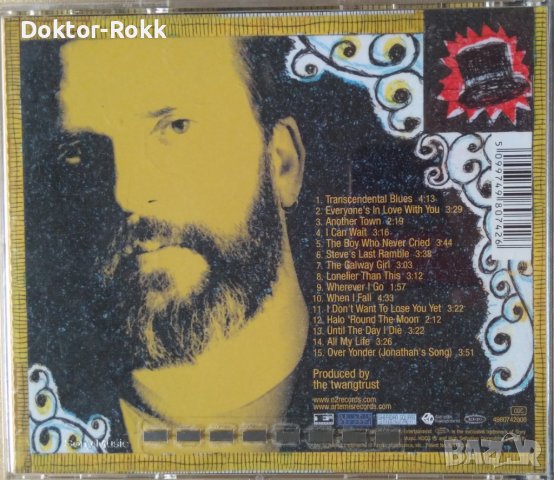 Steve Earle – Transcendental Blues (2000, CD), снимка 2 - CD дискове - 41085898