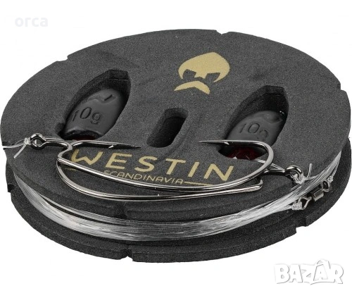 Монтаж Westin Carolina Rig Kit 10г 2бр EVA шпула готов