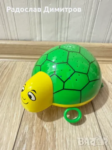 Детска нощна лампа с проектор - Костенурка