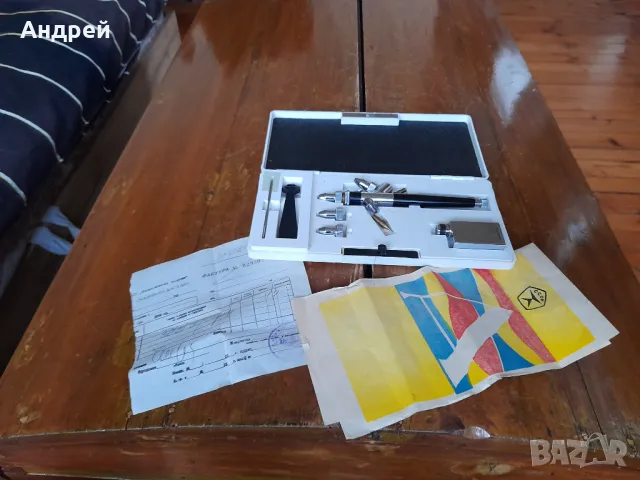 Стар Аерограф, снимка 3 - Антикварни и старинни предмети - 50071794