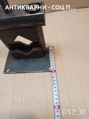 Соц Старо Тръбно Менгеме 5кг. НОМЕР 1709., снимка 9 - Антикварни и старинни предмети - 53818358