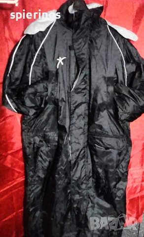 Дълго мъжко яке, подплата,размер XXL, снимка 2 - Якета - 51881106