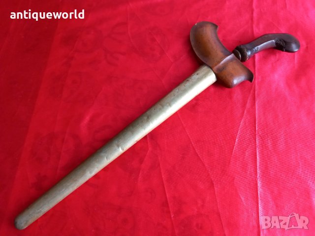 19 Век Старинна Кама КРИС , Керис , Дамаска Стомана, снимка 5 - Антикварни и старинни предмети - 44414408