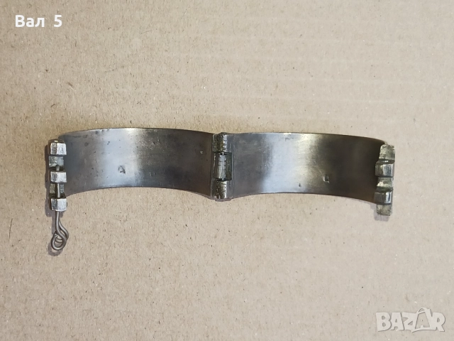 Автентична сребърна възрожденска гривна, снимка 6 - Антикварни и старинни предмети - 52722562