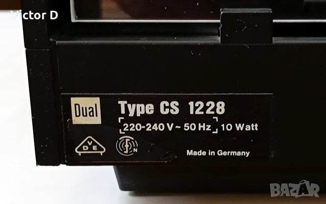 DUAL CS 1228 - Грамофон с нов капак, снимка 13 - Грамофони - 50952718