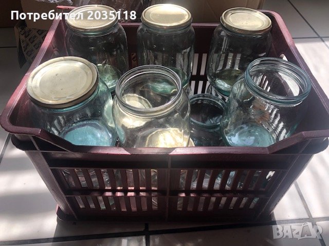 буркани тип омния и700мл на винт за мед, снимка 2 - Буркани, бутилки и капачки - 32397334