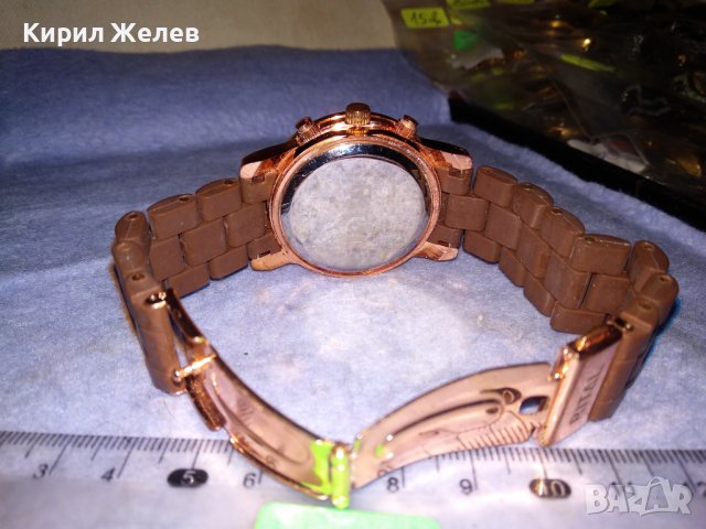 RITAL МАРКОВ КВАРЦОВ ФЕШЪН УНИСЕКС ЧАСОВНИК - РИТАЛ с ВЕРИЖКА 36567, снимка 2 - Мъжки - 39887563