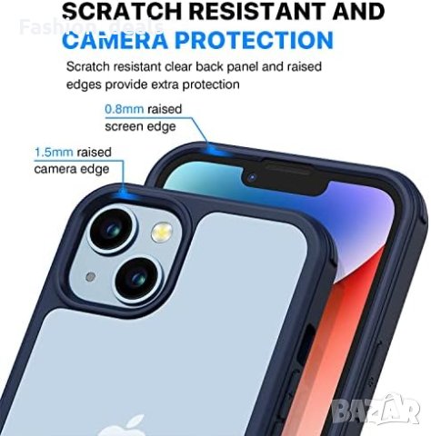 Нов Защитен Калъф с протектор за екран за iPhone 14 , снимка 8 - Аксесоари за Apple - 41650213