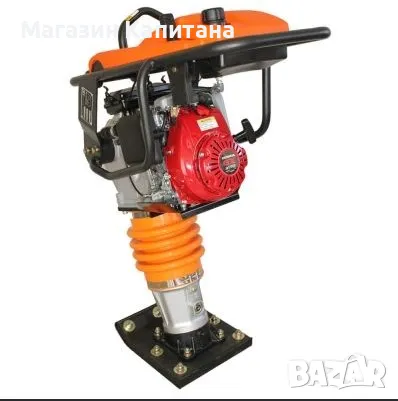 Трамбовка тип ”Пачи крак” BISONTE MC75-H, двигател Honda GX R120