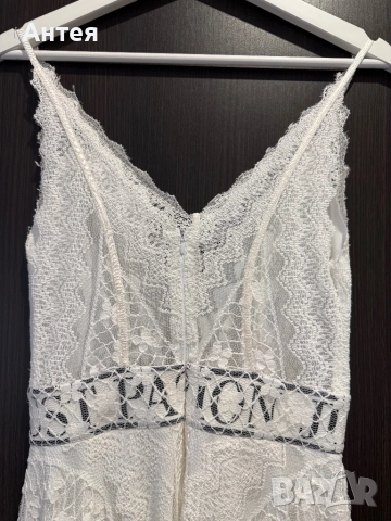 Продавам къса дантелена рокля, снимка 4 - Рокли - 52943662