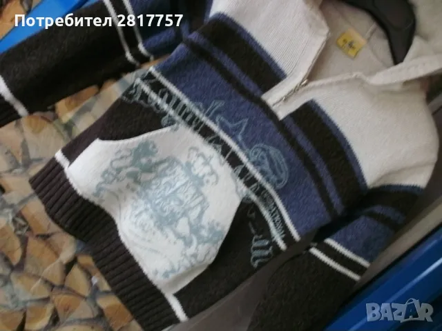 Вълнена, зимна жилетка с качулка - St Kids ! , снимка 10 - Детски пуловери и жилетки - 47958820