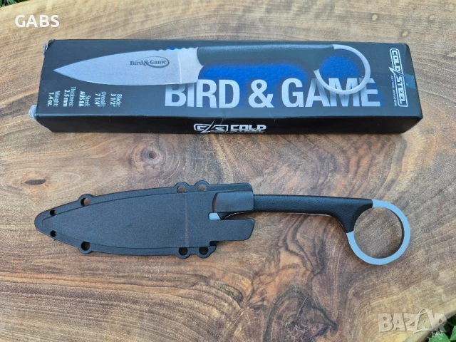 Туристически нож COLD STEEL Bird & Game, снимка 4 - Ножове - 51007622