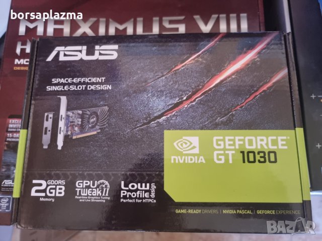  ASUS GeForce GT 1030 2G, 2048 MB GDDR5 - Single Slot, Low Profile