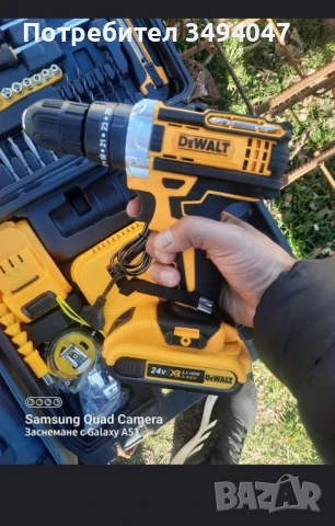 Винтоверт DeWalt, снимка 2 - Винтоверти - 50908975