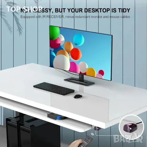 USB 3.0 HDMI KVM превключвател 4 компютър 1 монитор 4K 60Hz SPDIF L/R Extractor - USB превключвател, снимка 5 - Друга електроника - 48732209