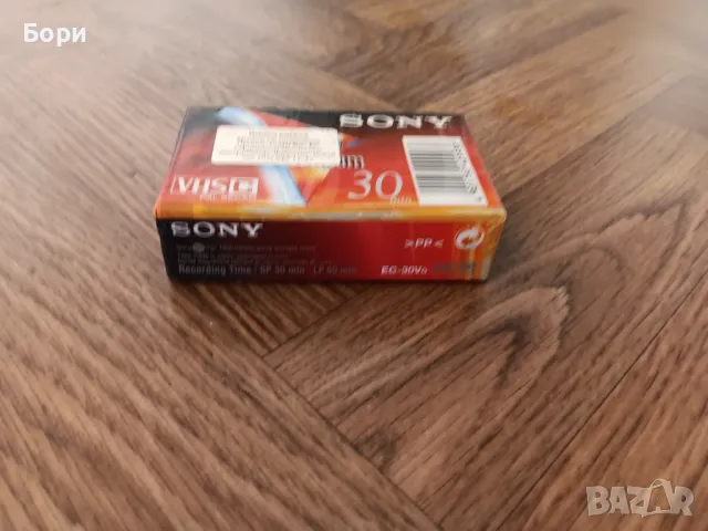 SONY VHS C Касета нова, снимка 4 - Чанти, стативи, аксесоари - 47655378