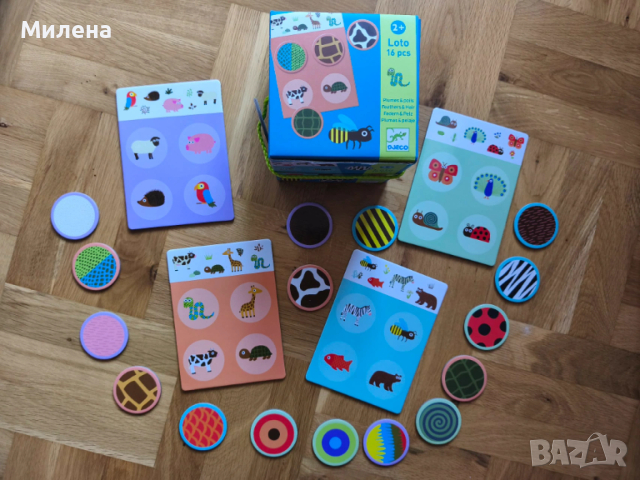 Игра Лото Пера и Козина на Djeco