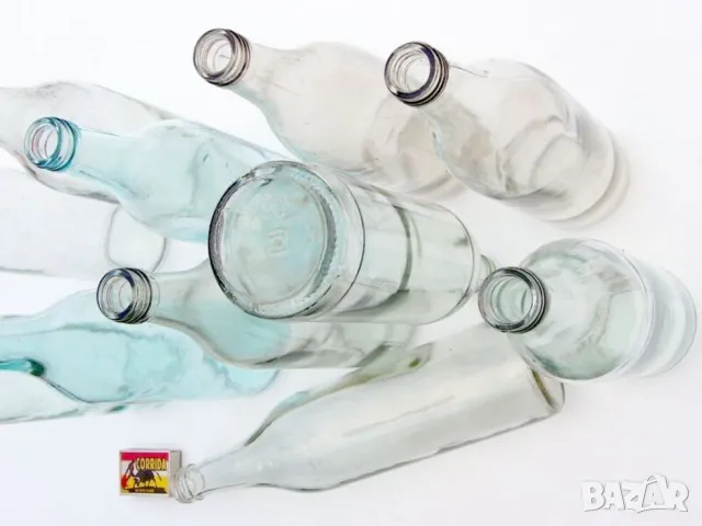 Български БУТИЛКИ на Винт 700мл Стъклени Шишета за резбови Капачки и Тапи - Напитки Ракия НРБ БАРТЕР, снимка 2 - Буркани, бутилки и капачки - 47414749