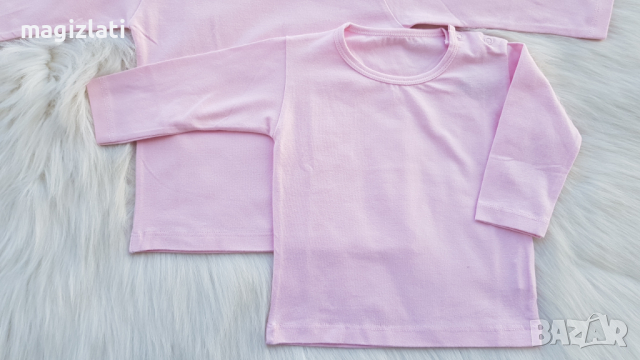 Детски блузи за момиче размер 74,80,86см. НОВИ, снимка 2 - Бебешки блузки - 36237343