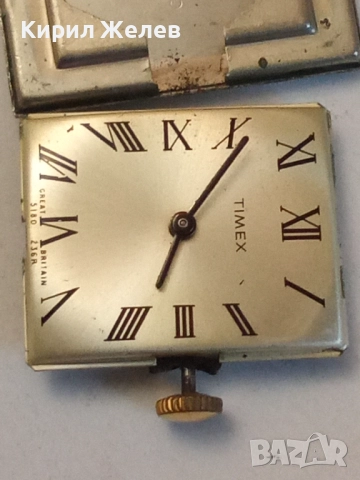 Механизъм с циферблат от стар ръчен часовник 52093, снимка 2 - Дамски - 52300015