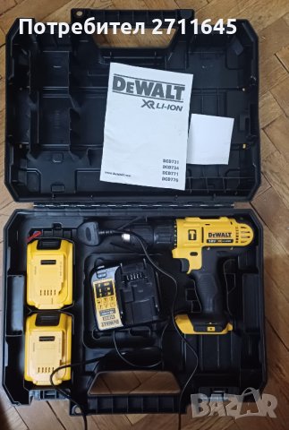 Dewalt DCD776, оригинален, нов, 18v, снимка 6 - Винтоверти - 42499483