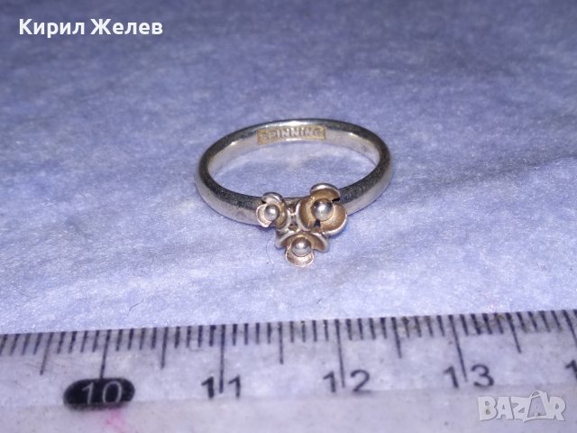 SPINNING Марков ФЛОРАЛЕН НЕЖЕН СРЕБЪРЕН АРТ ПРЪСТЕН СРЕБРО 925 БИЖУТЕРСКА ФИНА РЪЧНА РАБОТАА 38560, снимка 13 - Пръстени - 41741442