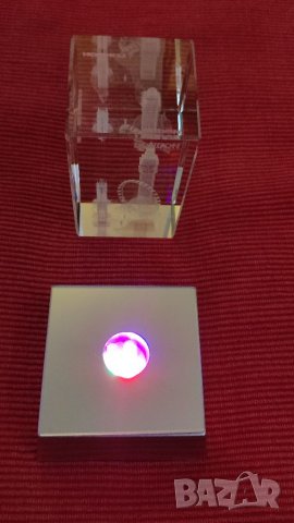 Кристално преспапие Лондон с осветление. , снимка 7 - Колекции - 39139439