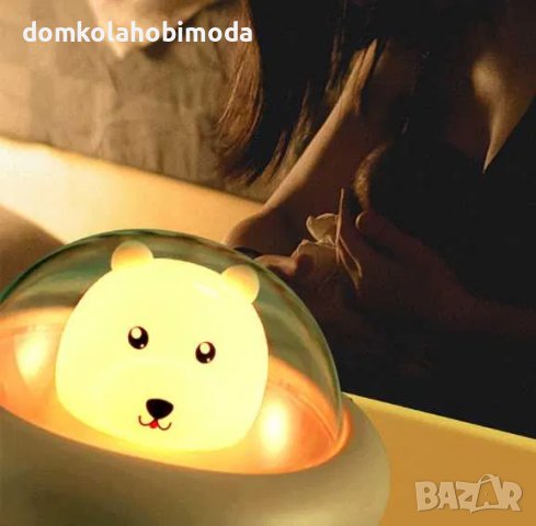 Детска нощна лампа,3 режима на светене, Захранване USB и батерии, снимка 3 - Детски нощни лампи - 39047071