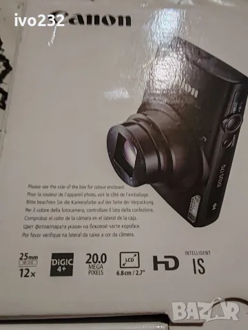 Canon ixus 170 нов