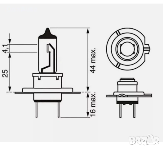 H7 крушки BOSCH, снимка 4 - Аксесоари и консумативи - 51897805