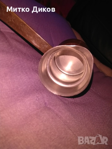 Медно канче за кафе Н-110мм фи 75мм с 6 медни чаши Н-45мм и фи 75мм нови, снимка 8 - Чаши - 52840074