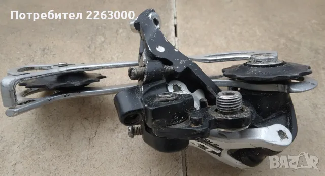 Заден дерайльор Shimano XT Shadow RD-M772 9 скорости, снимка 3 - Части за велосипеди - 48700569