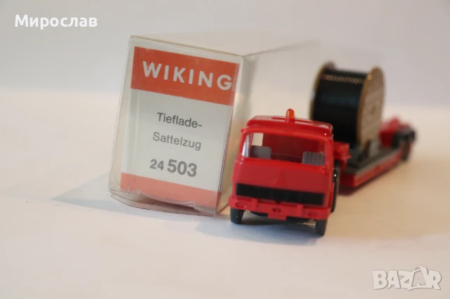 WIKING 1:87 H0 MAGIRUS КАМИОН TIR МОДЕЛ, снимка 6 - Колекции - 50851053