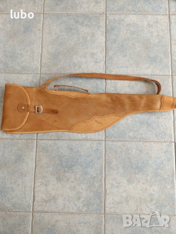 Калъф за пушка от естествена кожа, снимка 2 - Оборудване и аксесоари за оръжия - 53681431