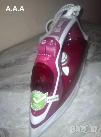 Ютия Taurus Quios, 3000W, пароструйка, резервоар 0.29L, синьо/черно, снимка 6 - Ютии - 52611206