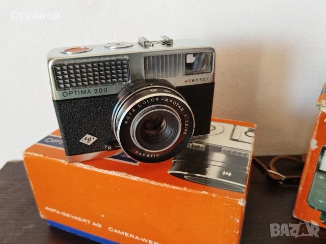 Камера AGFA OPTIMA .sensor. 200 Germany, снимка 3 - Фотоапарати - 51761515