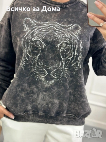 Дамска блуза С М Л Хл , снимка 2 - Блузи с дълъг ръкав и пуловери - 52671246