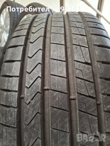 Летни гуми с джанти за Мерцедес ц класа w204, снимка 5 - Гуми и джанти - 49453452