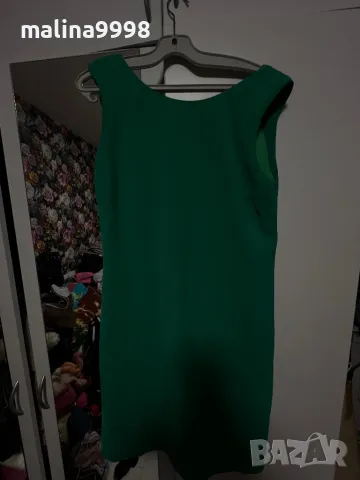 Зелена лятна рокля , снимка 3 - Рокли - 48484380